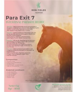 Para Exit - Soutien antiparasitaire naturel pour les chevaux, 1&nbsp;kg